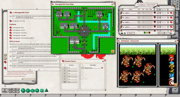 Fantasy Grounds Screenshot